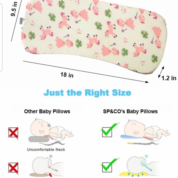 Baby head shaping pillow. - Picture 4 of 8